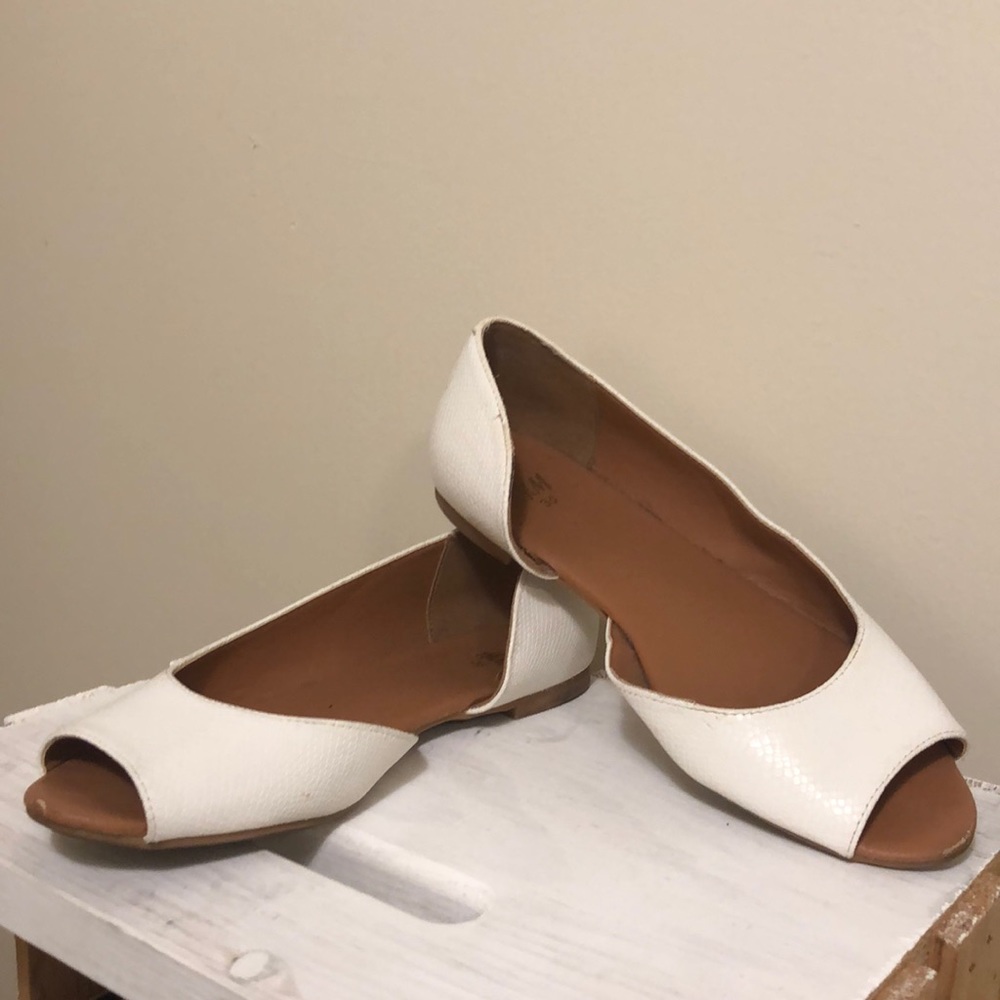 H&M Peep Toe Flats